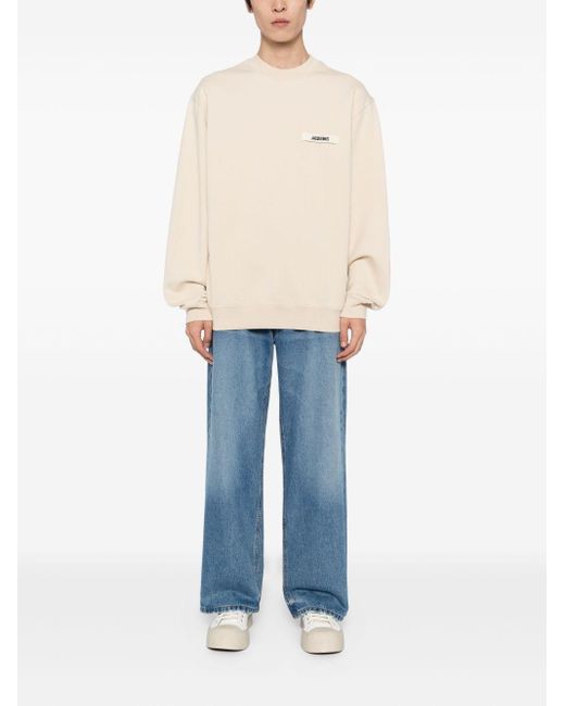 Jacquemus Natural "Le Sweatshirt" Gros Grain for men