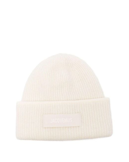 Jacquemus Natural Le Bonnet Gros Grain for men