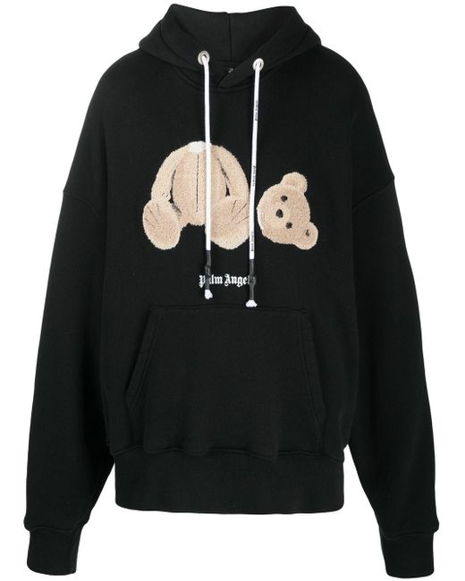 Palm Angels 'teddy Bear' Sweatshirt in Black for Men - Lyst