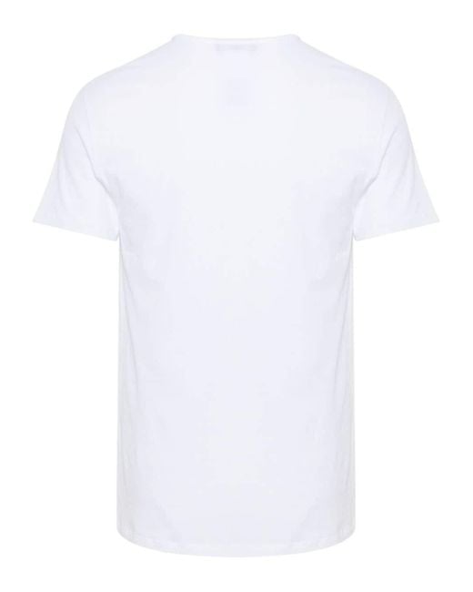 T-Shirt di Versace in White da Uomo
