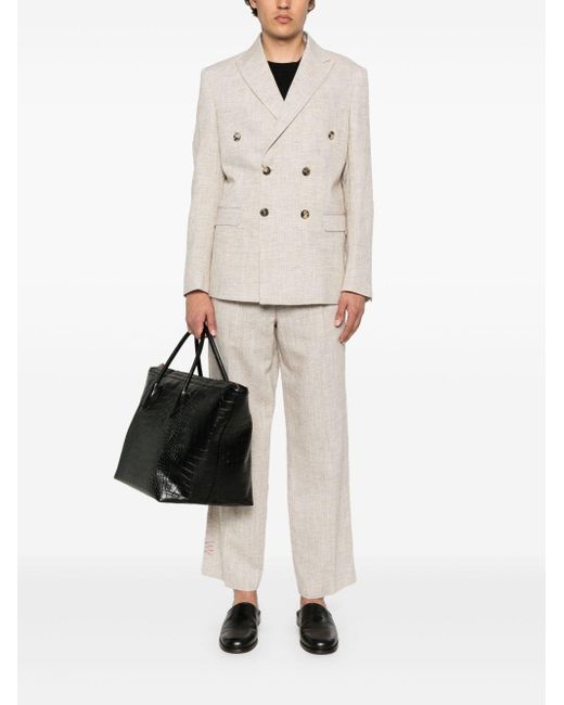 PANTALONI di Amaranto in White da Uomo