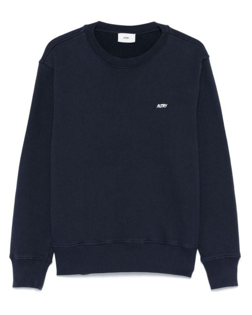 Autry Blue Sweatshirt Main Jersey for men