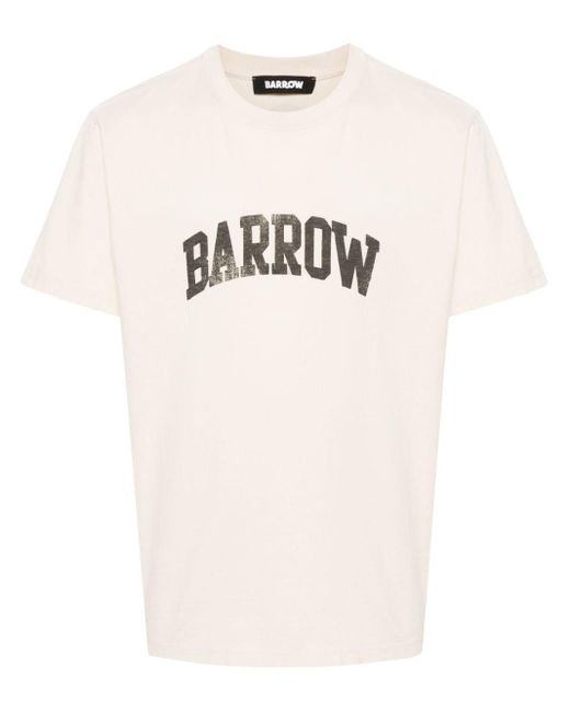 Barrow Natural Cotton Jersey T-shirt