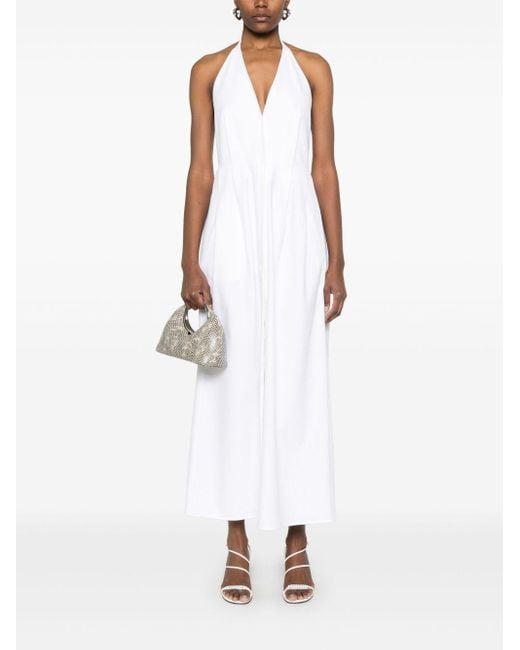 Max Mara White Ancona Dress