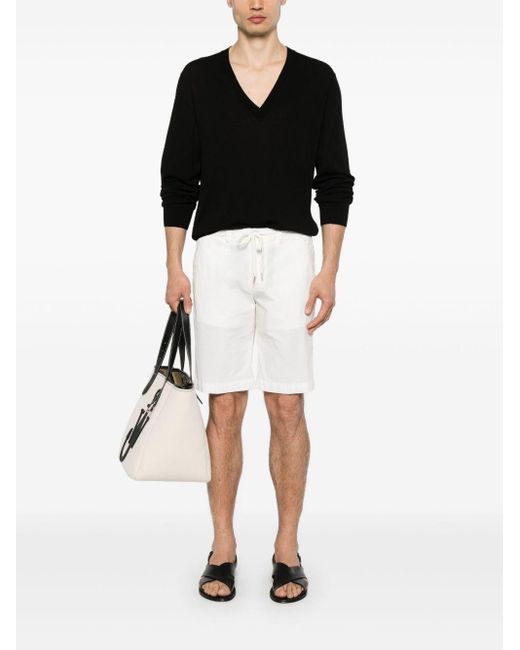 MAGLIA A V di Amaranto in Black da Uomo
