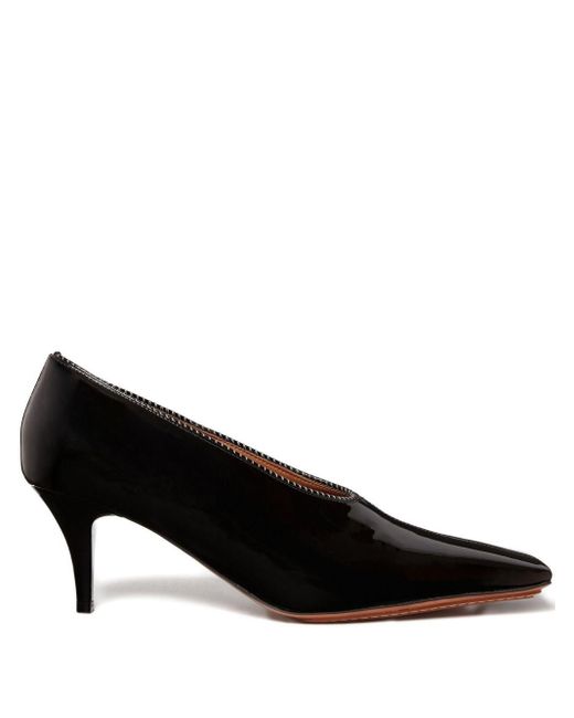 Pumps Lykke A Punta Con Tacco Kitten di Stella McCartney in Black