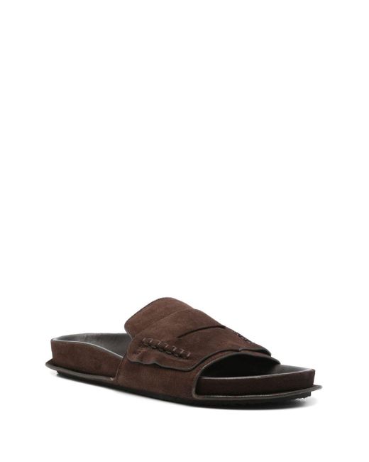 Jacquemus Brown Moccasin-style Sandals