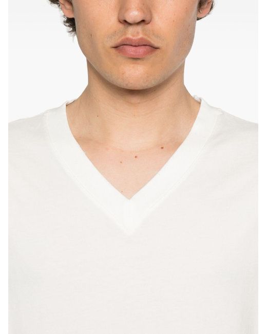 Amaranto White T-shirt for men