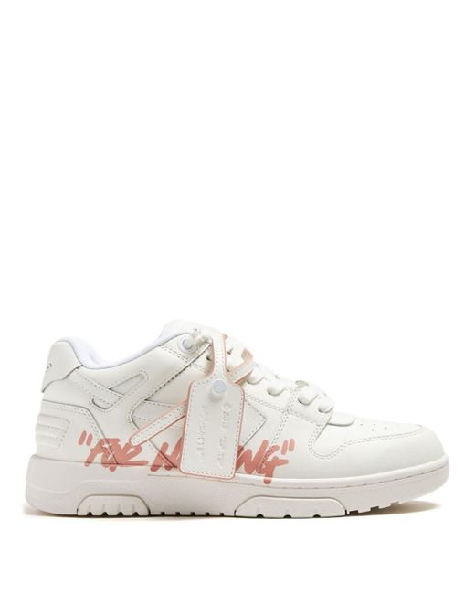 Off-White c/o Virgil Abloh White Sneakers Out Of Office For Walking