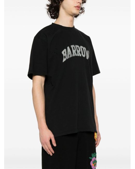Barrow Black T-shirt Logo for men