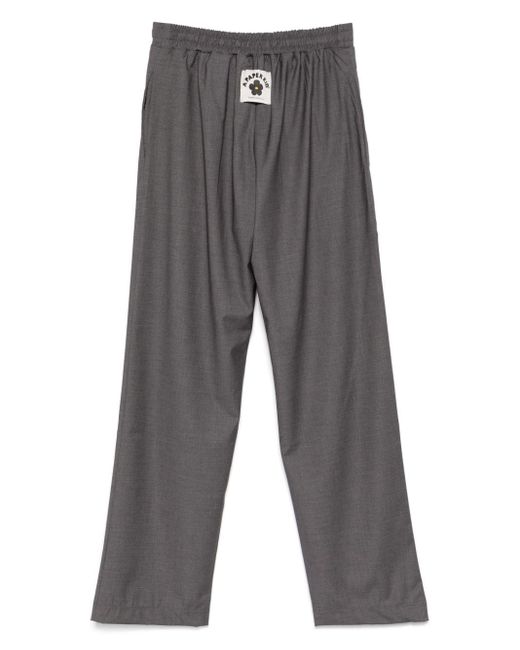 A PAPER KID Gray JOGGERS for men