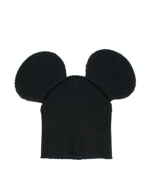 Comme des Garçons 'mickey Mouse' Hat in Black | Lyst