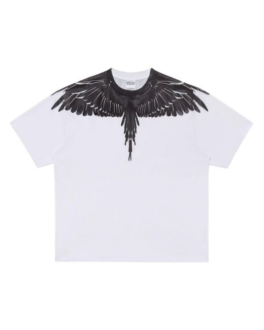 Marcelo Burlon White 'Wings' T-Shirt for men