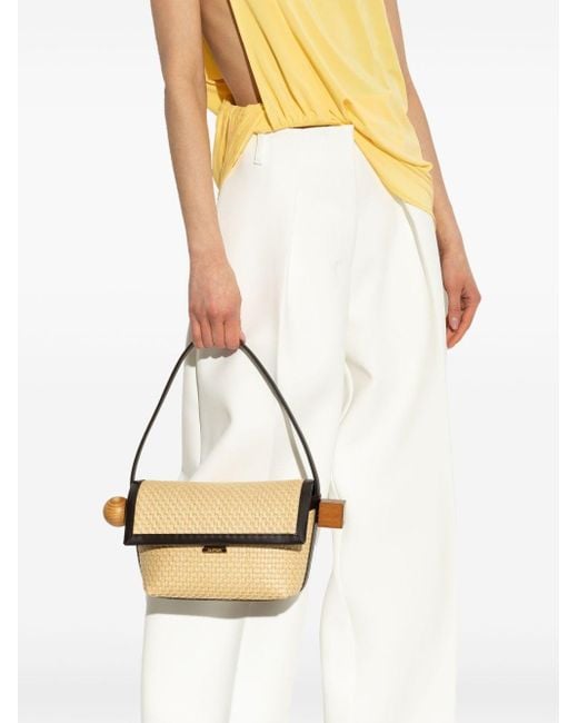 Jacquemus Metallic Shoulder Bag Le Rond Carre