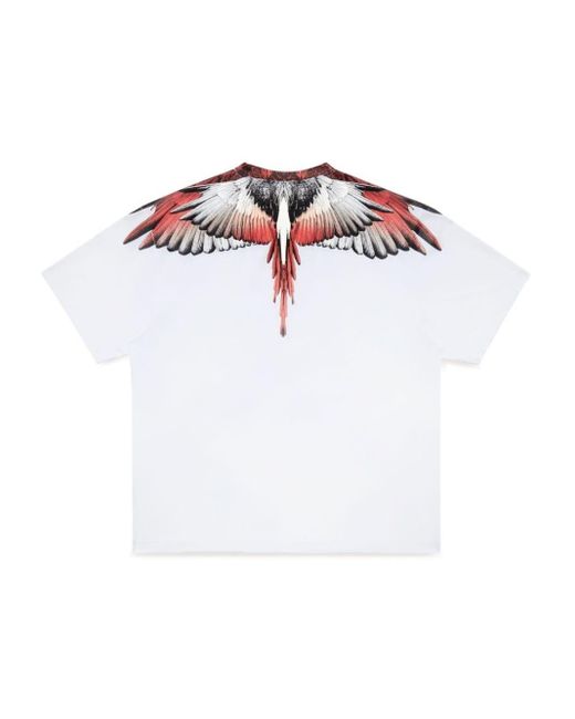 Marcelo Burlon White 'wings' T-shirt for men