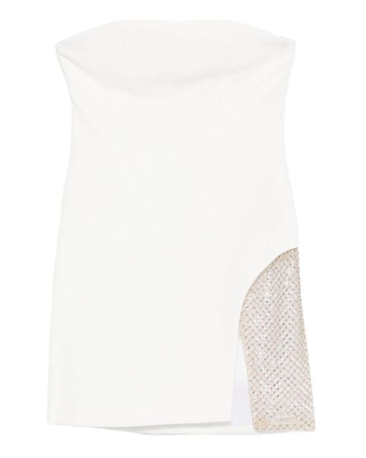The Attico White Mini Dress