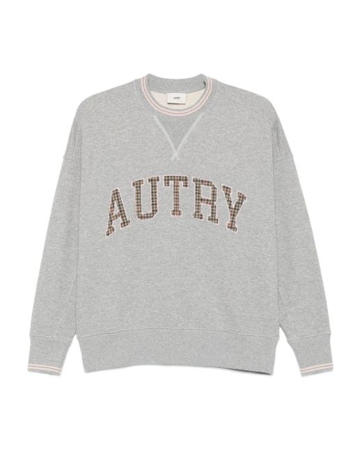 Felpa College di Autry in Gray