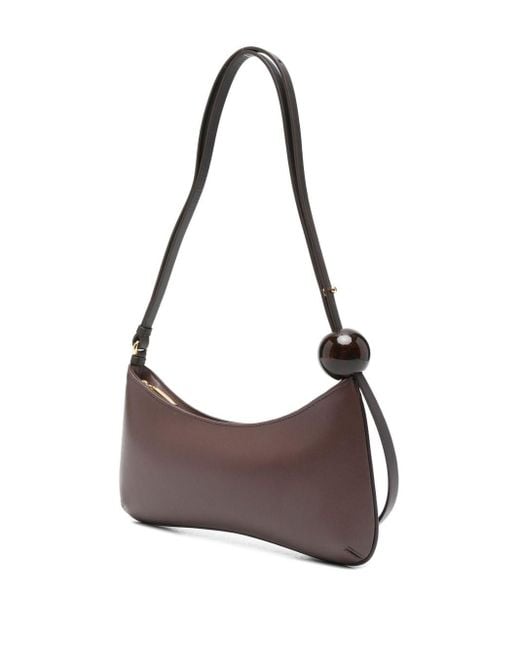 Borsa A Spalla Le Bisou Perle-Donna di Jacquemus in Brown