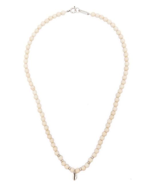 Isabel Marant White Necklace With Pendant for men