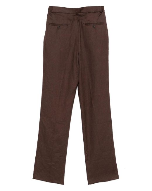 Hevò Brown Trousers for men