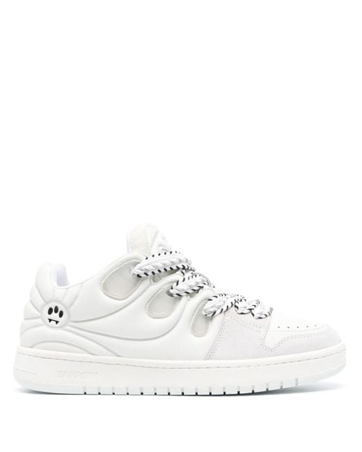 SNEAKERS 'OLLIE' di Barrow in White da Uomo