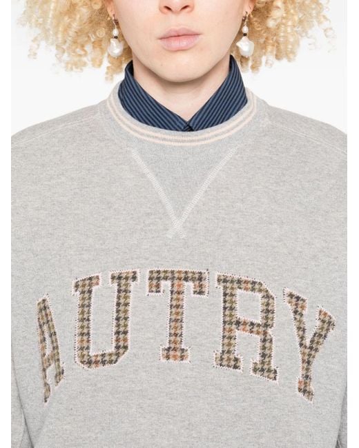 Felpa College di Autry in Gray
