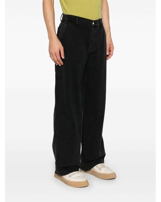 Officine Generale Black Nemir Jeans for men