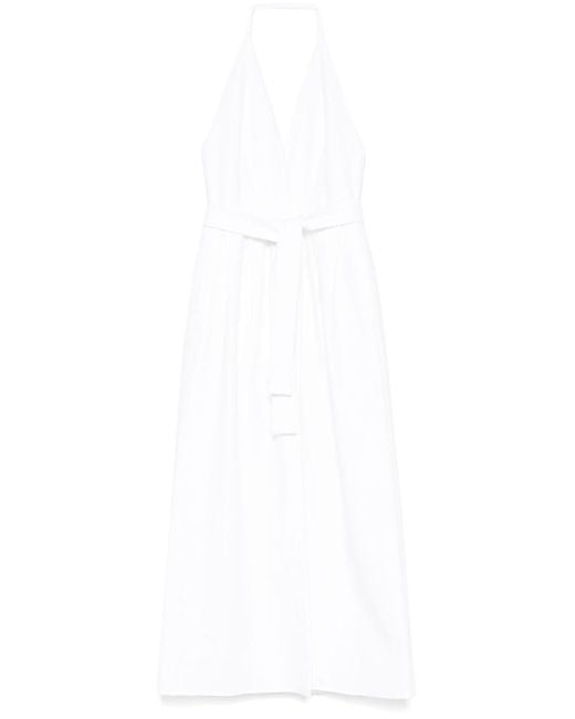 Max Mara White Ancona Dress