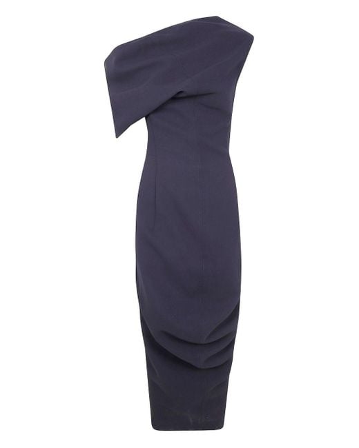 Abito in crêpe di viscosa di Jacquemus in Blue