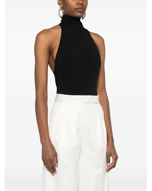 Max Mara Black Apogeo Bodysuit
