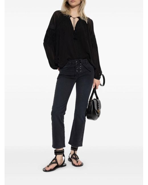Jeans con allacciatura di Isabel Marant in Blue
