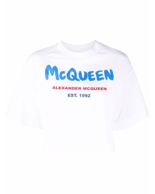 Alexander McQueen T-shirts And Polos White