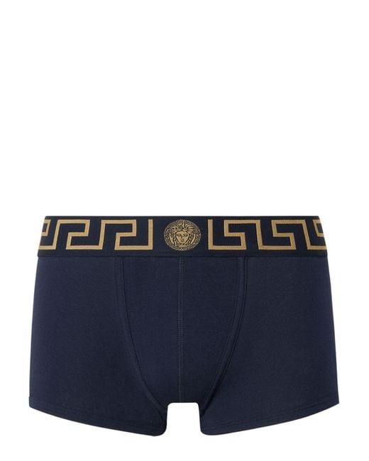 Versace Blue Bottoms for men