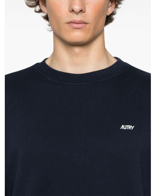 Autry Blue Sweatshirt Main Jersey for men