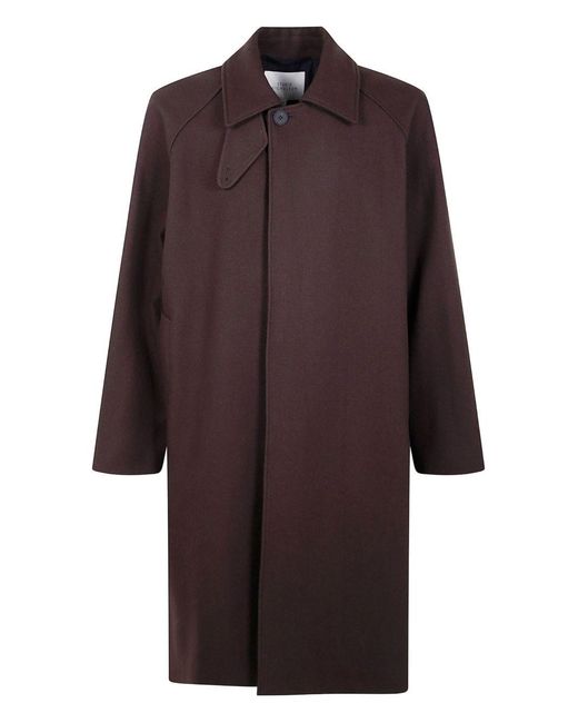 Studio Nicholson Purple 'Cabo' Coat for men