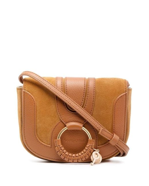 See By Chloé Mini "hana" Crossbody Bag in Brown Lyst