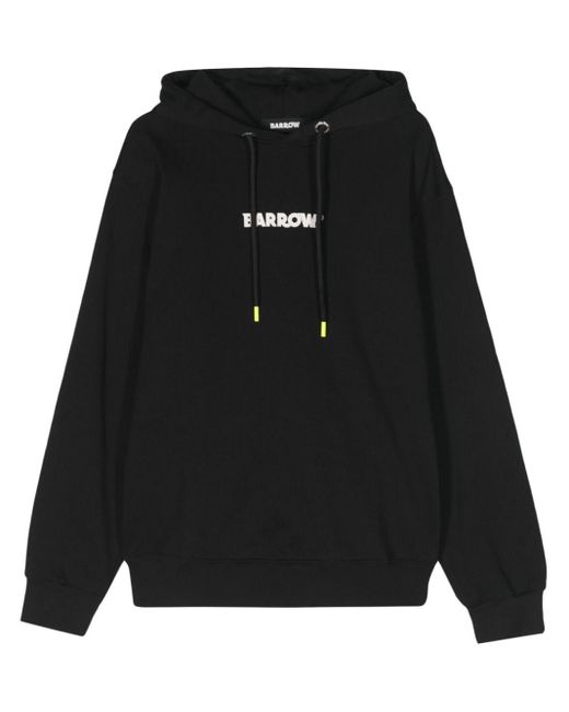Barrow Black Printed Sweatshirt