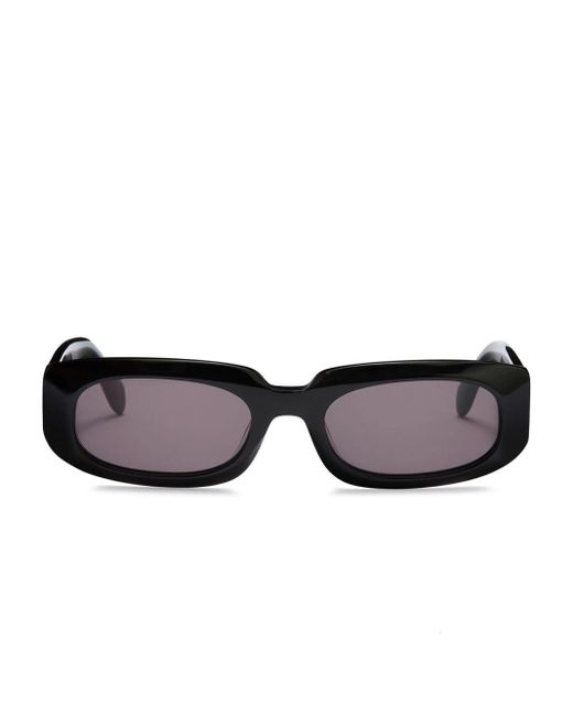 OCCHIALI DA SOLE 'NOAH' di Palm Angels in Black da Uomo