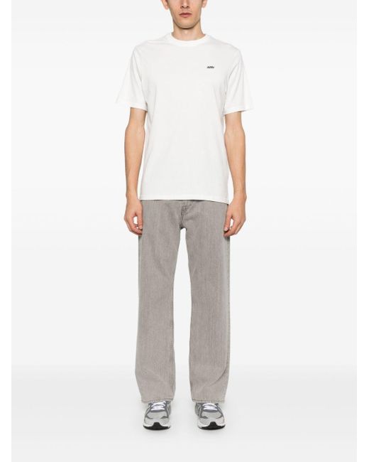 T-SHIRT IN JERSEY DI COTONE di Autry in White