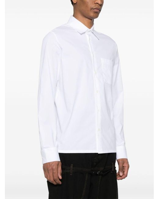 Jacquemus White 'Le Chemise De Costume' Shirt for men