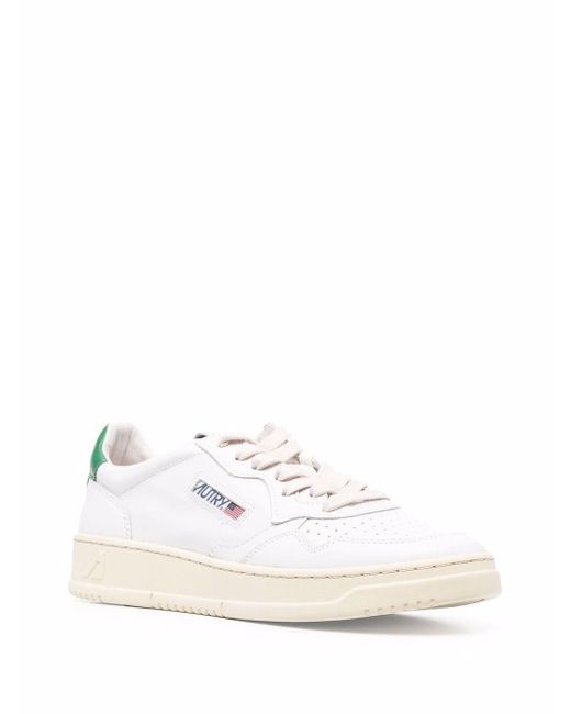 Autry White Sneakers With Logo for men