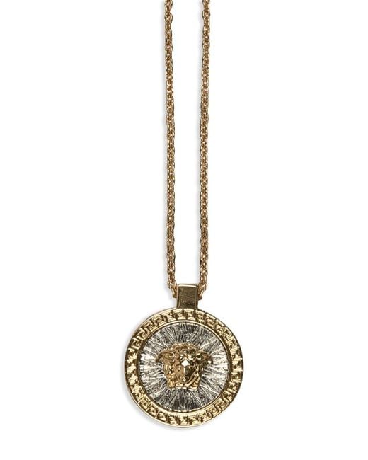 COLLANA 'MEDUSA' di Versace in Metallic da Uomo