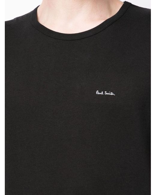 Paul Smith Black T-Shirt (3-Pack) for men
