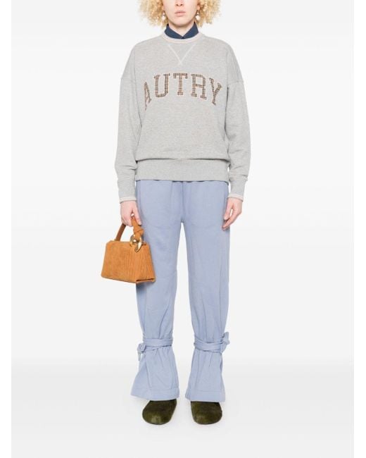 Felpa College di Autry in Gray
