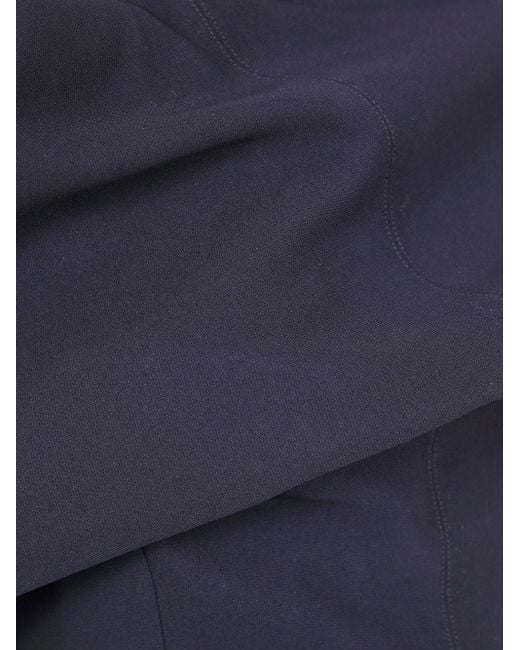 Abito in crêpe di viscosa di Jacquemus in Blue