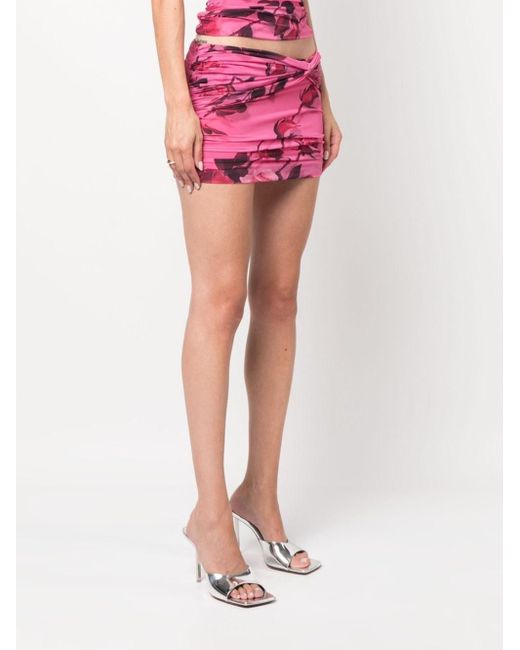 Blumarine Pink Jersey Skirt