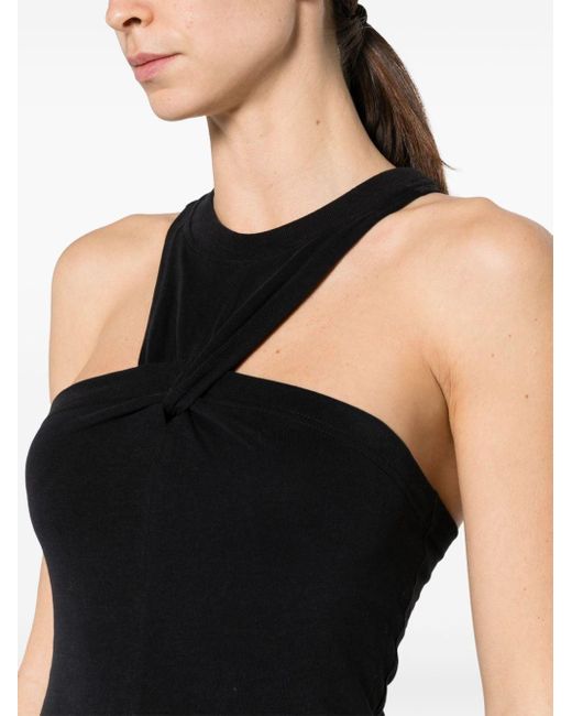 Isabel Marant Black Top In Jersey