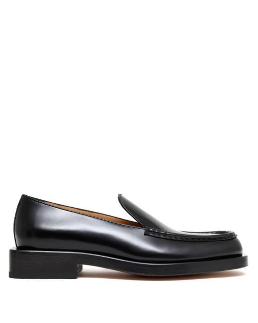 Jacquemus Black The Loafers Block Heal Shoes for men