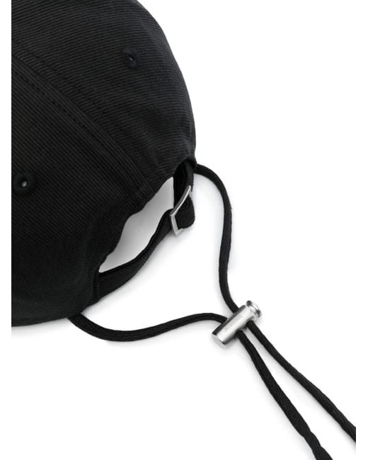 Jacquemus Black 'Le Casquette Artichaut' Hat for men