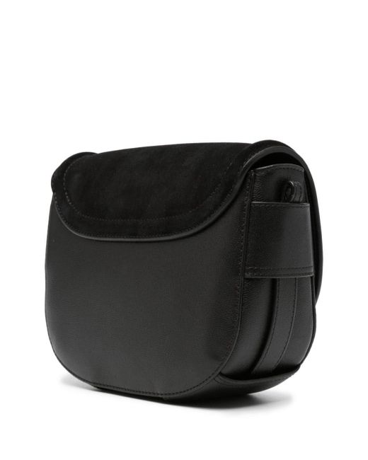 See By Chloé Black Mara Leather Crossbody Bag